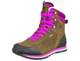 Botas Femininas de Trekking e Caminhada GUGGEN MOUNTAIN Hpm59 Forradas com Lã (Roxo - 39)