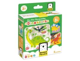 On The Go Dinosaurs Puzzle (Idade Mínima: 3 anos)