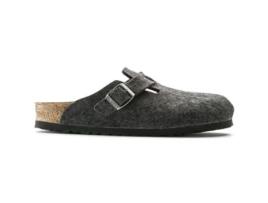 Sandálias de Unissexo BIRKENSTOCK Boston Narrow Lã Preto (38)