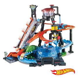 Hot Wheels Stunt & Splash Lavagem de Carros