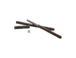 165 mm - Par de suportes invisíveis para prateleiras de parede, suporte de parede para prateleiras flutuantes