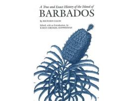 Livro a true and exact history of the island of barbados de richard ligon (inglês)