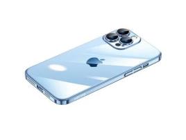 Capa para iPhone 12 Pro SULADA Pele Sintética Azul