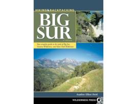 Livro hiking & backpacking big sur de analise elliot heid (inglês)