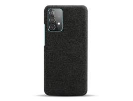 Capa para Samsung Galaxy A52/A52 5G KSQ Pele Sintética Preto