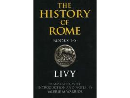 Livro the history of rome, books 1-5 de livy (inglês)