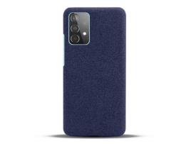 Capa para Samsung Galaxy A52/A52 5G KSQ Pele Sintética Azul