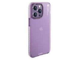 Capa para iPhone 14 Pro Max X-LEVEL Pele Sintética Roxo