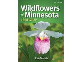 Livro wildflowers of minnesota field guide de stan tekiela (inglês)