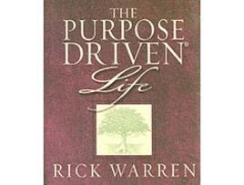 Livro the purpose driven life de rick warren (inglês)