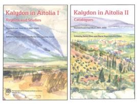 Livro kalydon in aitolia i & ii -- 2-volu de soren dietz,maria stavropoulou-gatsi (inglês)