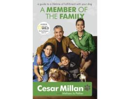 Livro a member of the family de cesar millan (inglês)