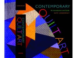 Livro contemporary quilt art de kathleen lenkowsky (inglês)