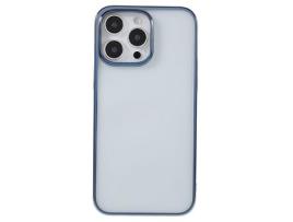 Capa para iPhone 14 Pro MUTURAL Pele Sintética Anti-Choque Azul