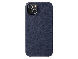 Capa para iPhone 14 Plus MELKCO Pele Sintética Azul