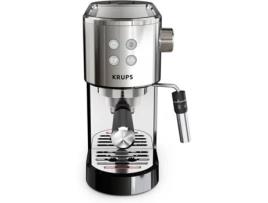 Máquina de Café Manual KRUPS Virtuoso+ XP444C10 (15 bar - Café moído e pastilhas)