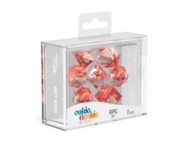 OAKIE DOAKIE Dice Rpg Set Gemidice Red Sky 7 Jogo em Inglês OAKIE DOAKIE (Idade recomendada: 8 anos)