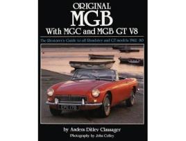 Livro original mgb with mgc and mgb gt v8 de anders ditlev clausager (inglês)