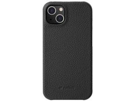 Capa para iPhone 14 Plus MELKCO Pele Sintética Preto