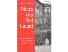 Livro notes of a red guard de eduard dune (inglês)