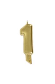 Vela 9,5cm nº 1 - Ouro