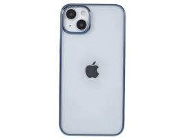 Capa para iPhone 14 Plus MUTURAL Pele Sintética Anti-Choque Azul