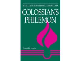 Livro colossians, philemon de ernest d. martin (inglês)