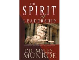 Livro spirit of leadership de munroe myles munroe (inglês)