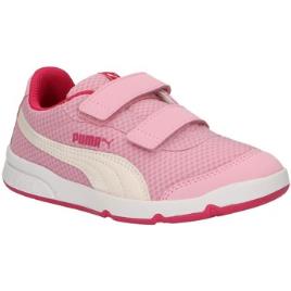 Puma  Multi-desportos 190703 STEPFLEEX  Rosa Disponível em tamanho para rapariga. 34,35.Criança > Menina > Calçasdos > Calçasdos desportivos    