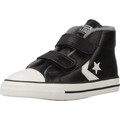 Converse  Sapatilhas de cano-alto STAR PLAYER 2V MID  Preto Disponível em tamanho para rapaz 20,21.Criança > Menino > Sapatos > Tenis  