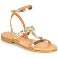 Tosca Blu  Sandálias PERLA  Ouro Disponível em tamanho para senhora. 36,35.Mulher > Calçasdos > Sandálias e rasteirinhas