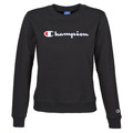 Champion  Sweats HEAVY COMBED COTTON FLEECE  Preto Disponível em tamanho para senhora. S,M,L,XS.Mulher > Roupas > Abrigo