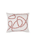 Broste Copenhagen  Capas de Almofada KNUD  Castanho Disponível em tamanho para senhora. 50x50 cm.Casa >Capas de Almofada 