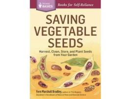 Livro saving vegetable seeds de fern marshall bradley (inglês)