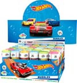 Caixa de 36 Bolas de Sabão Hot Wheels