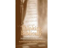 Livro thinking biblically - exegetical and hermeneutical studies de andre lacocque,paul ricoeur,david pellauer,paul ricoeur (inglês)
