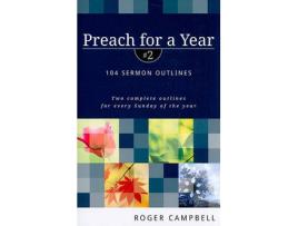 Livro preach for a year de roger campbell (inglês)