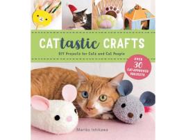 Livro cat-tastic crafts de by artist mariko ishikawa (inglês)