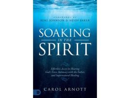 Livro soaking in the spirit de carol arnott (inglês)