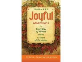 Livro joyful meditations for every day of advent and the 12 days of christmas de rev warren savage (inglês)