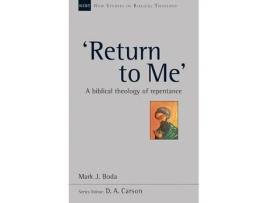 Livro return to me' de mark j (author) boda (inglês)