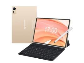 Tablet VANWIN S39 Teclado Bluetooth Capa Caneta 10.1'' 64 Gb 4 Gb Ram-Wi-Fi-Gps-4Glet-Gold