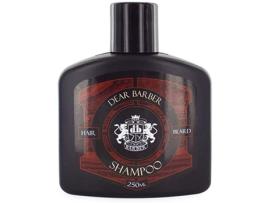 Champô para Cabelo e Barba DEAR BARBER 250 ml