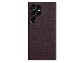 Capa para Samsung Galaxy S23 Ultra MELKCO Pele Sintética Roxo