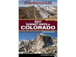 Livro best summit hikes in colorado de james dziezynski (inglês)