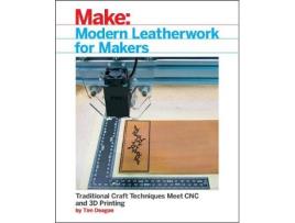 Livro modern leatherwork for makers de tim deagan (inglês)