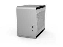 Caixa de PC STREACOM (Mini-DTX,Mini-ITX - Prateado)