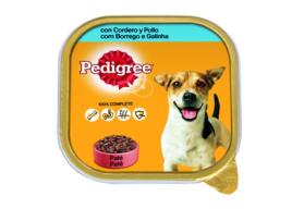 Comida Húmida para Cães Sabor a Borrego Terrina 300 G PEDIGREE
