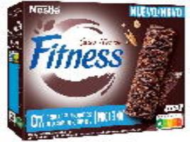 Barras Cereais Fitness 0% Açu. Adic. Cacau Prt 4x20g