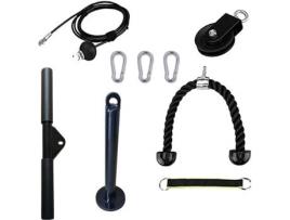 Conjunto de Ginásio para Musculação ATRUMS JSTZ-001-B Preto